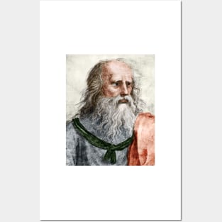 Plato (c.428 BC-c.347 BC) (C011/8419) Posters and Art